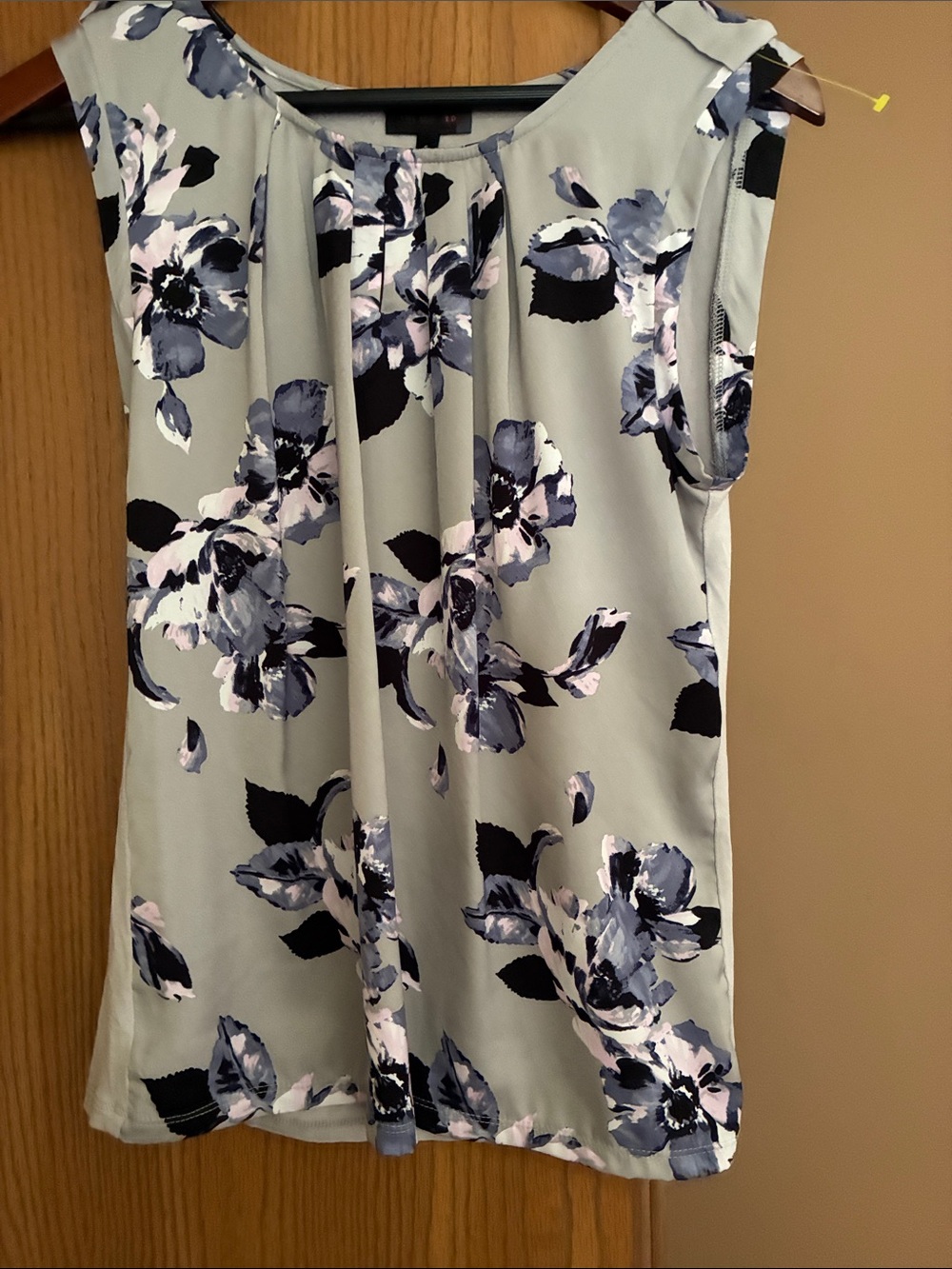 The Limited Floral Tank Top in Light Blue, Navy and Pink